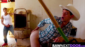 Teen Hunk's Ass Worshipped by Older Man in Passionate Anal Sex