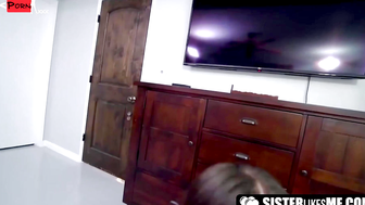 Sister Loves A Hard Fuck! Hot Brunette Sibling Gets Fucked By Step-Brother