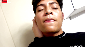 Teen Latino Boy's First Time With A Big Black Dick - Scene #1