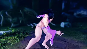 sfv ryona - Chun-Li oily + jiggle pt2 (JP voice