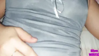 She lets me grope her SNATCH and her jugs is