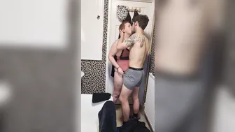 Sneaking off into the Party to Banged my Pregnant Gf - MyMatesSister