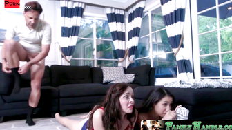 3some FFM Threesome with Older Man & Teens! Mommy Loves It!