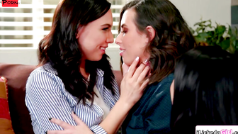 Lesbians Love Sharing - Scene #1 (Big Boobs Lesbo Action) feat. Alyssa Reece & Kendra Cole