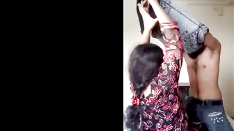Indian Desi Girl's Hot Dance-Off with Sexy Bollywood Music