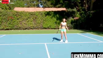 Step-Sisters Share Poolside Lesbian Fun with Stepmom SarahVandella