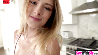 Teen Stepsister Tease & Fuck Brother In Laundry Room - Step-Siblings Sex
