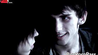 Threesome Vampire Twinks Fucked Hard In Back Alley