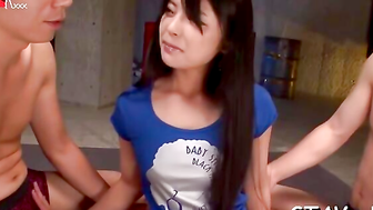 EricaKatagirl - Hot Japanese Babe Fucked Hard In A Wild Threesome