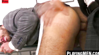 Anal surprise: Deep Anal Fuck with Hunky Studs Pol Price & Drew Valentine