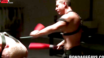 Ink-Stained Hunk - Bondage Red Riding Domination by Older Man