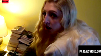 British Blonde Babe Dominatrix Passionately Subdues Her Client
