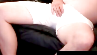Tattooed Hunk Jerks Off His Small Dick For The Camera