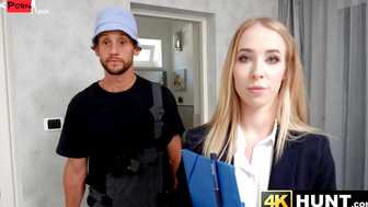 Petite Blondie NATA GOLD Fucked Hard And Deep In Her Pussy With A Huge Load On Face