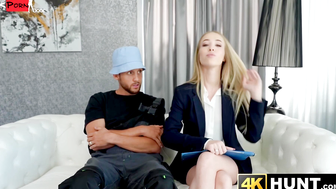 Petite Blondie NATA GOLD Fucked Hard And Deep In Her Pussy With A Huge Load On Face