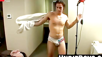 Hunks In Boxers - Hot Stud Pumps His Ass For A Big Load