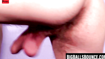 Horny Jock's Solo Stroking Session - Big Balls & Huge Load