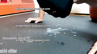 Dominatrix Boss Lady Humiliates Her Male Employee In A Sexual Way