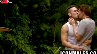 Passionate Couple - Hot Fucking Action Between Hunks Troy Accolla & Gabrial Alonso