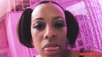 Babesalicious - Huge Ass Goddess Ebony on African Plowed