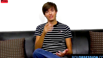 Boy Obession's Hot Twink Fucks Himself To Orgasm