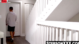 Step-Daddy's Boy" - Stepfather And Son Fucked By Older Man In Threesome Action!