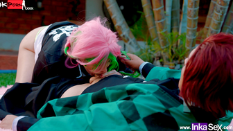 Assaulted Anal Ass-Fucking by Handsome Stranger - Sensual Blowjob & Hardcore Sex with Hot Japanese Girl