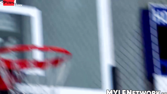 KINKY SPORTS GIRL JAYNE DOH FUCKED BY LAWSON IN BASKETBALL COURT