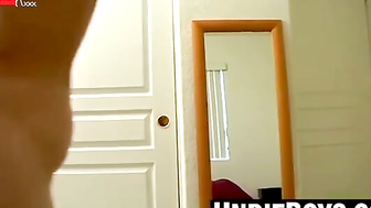 Hunk's Hot Ass-Play & Jizz Load In Boxer Briefs