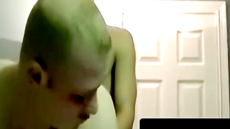 Thick Assed Gay Guy Spanked And Stroked To A Big Load