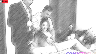 Massaging Her Perfect Body - Erotic Handjob with Happy Ending