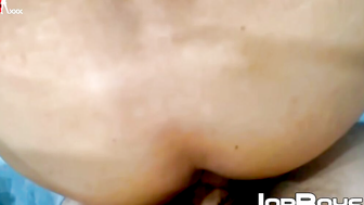 Throat-Fucking Workout - Hot Muscular Guy Fucks His Personal Trainer Hard