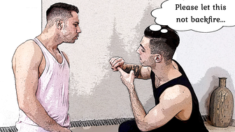 Fit-Bodies Fitness Gurus - Muscular Hunks Sweat It Out In The Weight Room
