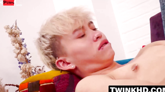 Junior Jones's Huge Pink Dick - Close-Up Masturbation Session