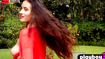 Big Boob Latin Milf Exposes Her Amazingly Hot Body In A Red Dress