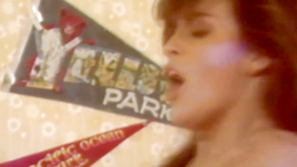 Vibrant Retro Reality" or "Retrowave Erotica - Old-Fashioned Sex with Hot Babe Tori Wells