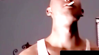 Threesome Frenzy #3 - Black & White Perv Swallowing Three Big Dicks