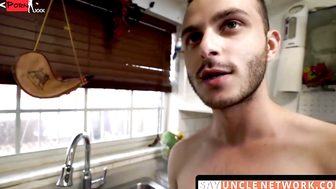 Latina Newbee' Anal Sex Debut with Big Dick & Swallow His Load in Her Mouth! (Say Uncle Network)
