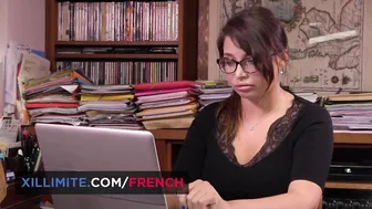 2 babe French brunettes for 1 lucky dude