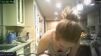 Amrican barely legal kitchen bra concealed web cam leak 1005 (NN NS)