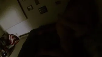 Nude Party Girls on the Patio Leads to three-way with Camera Dude