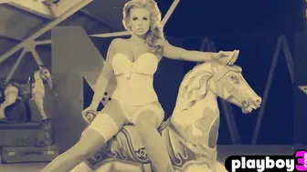 Super Sexy gigantic titted blonde celeb Bae striptease and she exposed gigantic tits