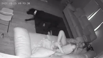 Slutty Babysitter Caught Spy Web Cam