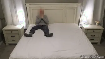 First Time Cuckold Hubby Watches Fiance with other Man. Hubby Drinks Bulls
