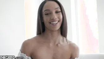 Stunning Black Bombshell Blows Gorgeous Really Amazingly Hot