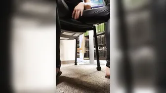 Using a sex toy inside college library