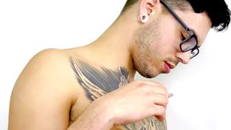 Tatted-Up Hunks - Anal Rough Sex with Older Guy