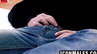 Hairy Bear's Ass Pounded by Hunk in Rough Anal Sex