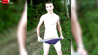 Public Flashing - Twinks Show Off Their Bodies in Public Places
