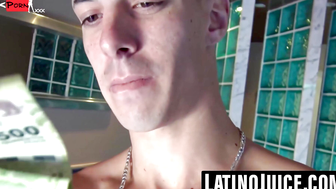 Ink-Stained Hunk's Hot Solo Stroking Session